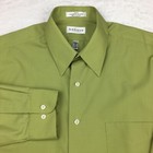 Van Heusen Dress Shirt Men s 16-34 35 Lemongrass Wrinkle Free Nwt 