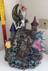 Rare  De Capoli Moon Karadji With Bubbling Fountain Led Wizard Moon Dragon Ball