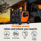 Generac Iq5200 Df - 3900 Watt Electric Start Dual Fuel Inverter Generator W     