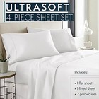 Hotel Luxury Hypoallergenic Platinum Bedding Sheet Set