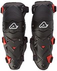 Acerbis Impact Evo Knee shin Guards - Black red 2375091042