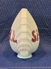 Nice Original 1940s Shell Gas Pump Globe Original Paint Milk Glass Free Shipping