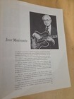 Ivor Mairants Perfect Pick Technique For Jazz Guitar Rare Book 1978 Vintage 