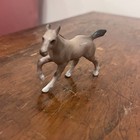 Vintage Lefton Ceramic Standing Horse Figurine  h621 Chestnut Brown  Rare Foal