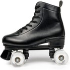 Roller Skates Womens Clear Color Wheels High Top Black Color