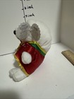 Vintage 1998 Coca-cola Bean Bag Plush Bear Style  0177    red Satin Jacket    W tags