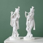 Indian Lord Krishna Hindu Idol Murti God Sculptures Resin Statue Figurine Decor