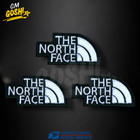 North Face Vintage 2 5  Embroidered Patches Sew iron On Embroidery Patches