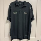 Colosseum Black Lsu Tigers Oht Military Appreciation Sierra Polo Camo Size Large