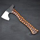 Hand Forged  American  Tomahawk  full Tang Functional Bushcraft Hatchet  Sheath