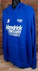 Kyle Larson Hoodie Sweatshirt Mens 3xl Blue Hendrick Cars com  5 Nascar