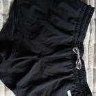 Nwot Vuori Clementine Women s Black Athletic Shorts Elastic Waist Drawstring Lrg