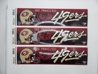 X3 Vintage Wincraft Bumper Sticker Sports Football Nfl San Francisco 49ers 12x3