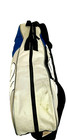 Prince Tennis   3  Racquet Bag Blue gray white W adj  Shoulder Strap