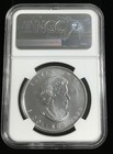 2020-w Canada Burnished Maple Leaf 1oz  9999 Fine Silver  5 Coin Ms70