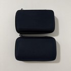 2 Tumi For Delta Amenity   Toiletry Travel Kit Navy Blue Hard Shell Case Unused