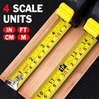 Tape Measure 25 Ft 10 Pack Bulk Easy Read Measuring Tape Retractable measuremen 