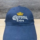 Corona Extra Hat Cap Strap Back Blue Beer Advertising Embroidered Logo Promo