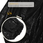 Heavy Duty Fitness Weight Loss Sweat Sauna Suit Exercise Gym -rip Black1939
