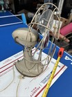 Westinghouse Electric Fan Oscillating Vintage 4 Bladed Tabletop Tested Works 12 