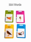 English Talking Flash Cards For Toddlers With Sound  224words  Educational Toy