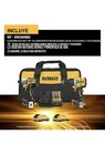 Dewalt 20v Lithium-ion Cordless Brushless Drill Driver impact Driver 2 Tool Kit