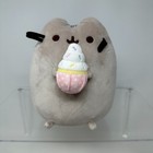 Gund Pusheen Cupcake Sprinkle Plush Stuffed Animal Gray Cat Cute 8 