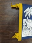 Vintage 1960s Jacksonville Beach Florida Pennant Banner Bathing Beauty 26 