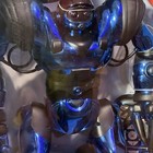 Wowwee Robosapien 2004 Chrome Blue Signature Series Exclusive Signature Nib