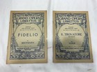 Metropolitan Opera House Grand Opera Libretto Lot Of 18 Vintage Programs Ny Usa