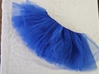 Blue Layered Tulle Tutu Halloween Costume Party Princess Skirt Girls Dress Up