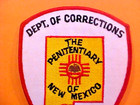 Obsolete Prison Sheriff Las Cruces Shoulder Patch New Mexico Dept Of Corrections