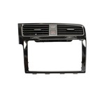 Mk7 Vw Gti Radio Bezel Trim W  Center Hvac Vents Gloss Black Oem 2018-2021
