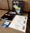 Elite Plus Ibm Pc Floppy 1991 Microplay Software Big Box - Good Condition