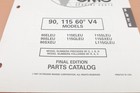 1997 Johnson Evinrude 90 115 60   V4 Model Oem Parts Catalog 438714
