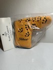 Scotty Cameron Autographed Yellow Mini Crowns Headcover
