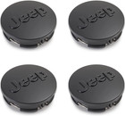 4x Jeep 64mm 2 5in Black Wheel Center Cover Caps Grand Cherokee Wrangler Compass