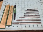 Gtd Chicago Latrobe Morse Union Tapered Taper Pin Reamer Set No 2 - 8 Spiral Vtg