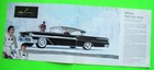 1958 Mercury Giant Prestige 32-pg Color Catalog Brochure Convertibles Park Lane