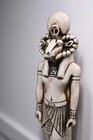 Egyptian Antiquities A Rare Authentic Pharaonic Statue Of Egyptian God Khnum Bc