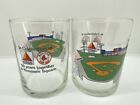 Lot Of 2 Vintage 1980 Boston Red Sox Fenway Park Citgo 50 Year 4    Glasses 16 Oz 