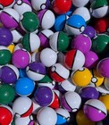 Empty 5cm Pokeball Pokemon Theme Party Favors Easter Egg Hunt Kids Birthday
