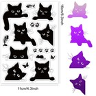 1sheet Cat Clear Stamps For Card Making Tion Scrapbooking Kitty Silicone Rubber