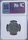 Ngc Very Rare Coin 100bc-20bc Head Of Melkart Punic Iberian Two Tuna Gadir gades