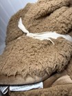 Pottery Barn Kids Anywhere Chair    Caramel Sherpa Bear Slipcover  My First  read