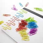 Assorted Paper Clips Rainbow Bright