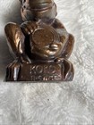 Vintage  koko The Wise  Rare Old Diecast Copper Metal Bank  save For Tomorrow c1