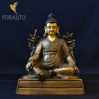 8   Tibet Guru Jigme Lingpa Master Buddha Bronze Statue