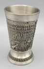 Pewter Shot Glass With German Student Drinking Song  der Linderwert 