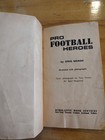 Pro Football Heroes Paperback 1968 Scholastic Fast Shipping